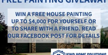 Free Painting Giveaway - Kind Home Solutions