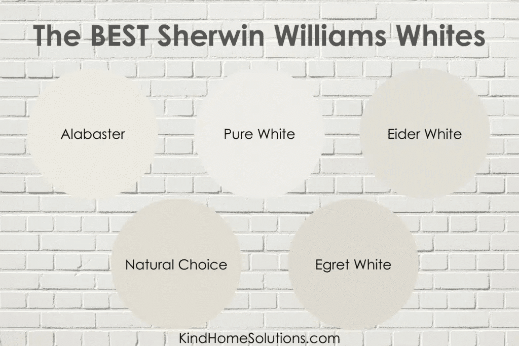 6 Best Sherwin-Williams White Paint Colors - Color Concierge
