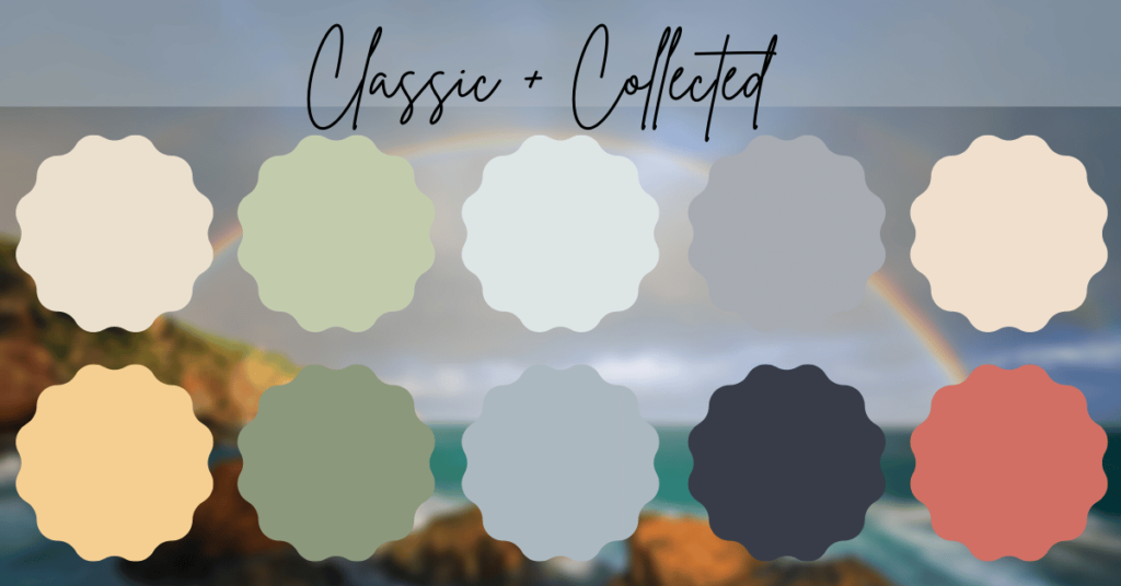 Paint colors from the classic and collected line: Sherwin Williams Emerald Designer Edition.