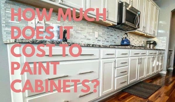 How Much Does It Cost To Paint Cabinets, How Much Does Redoing Cabinets Cost