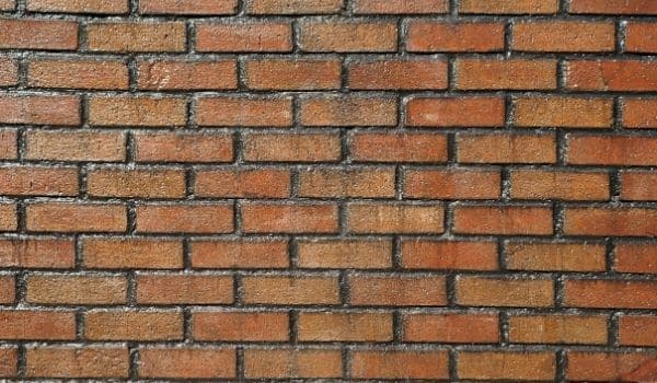 close up image of unpainted brick