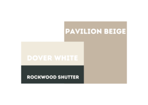 image of pavilion beige color scheme