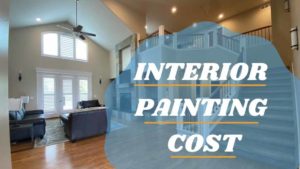 Interior painting cost title page with image of interior painted by kind home solutions