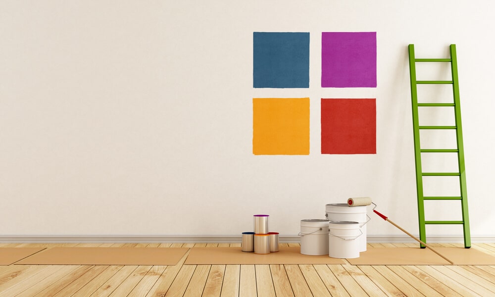 Select color swatch to paint wall - Kind Home Solutions